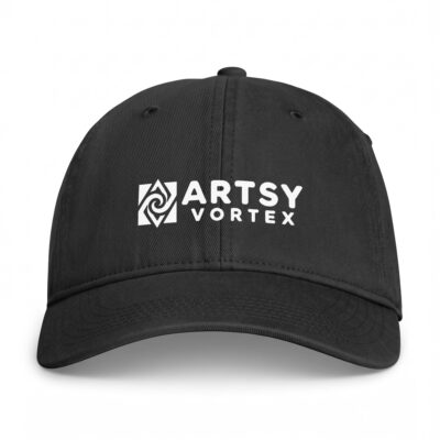 Gorra lavada costera Artsy Vortex